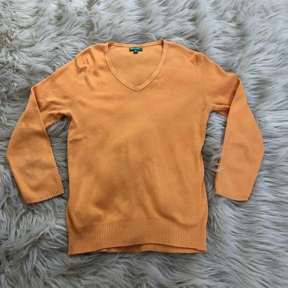 United Colors Of Benetton - Pull Ras Du Cou Mixte Multicolore Avec Étiquette Appliquée